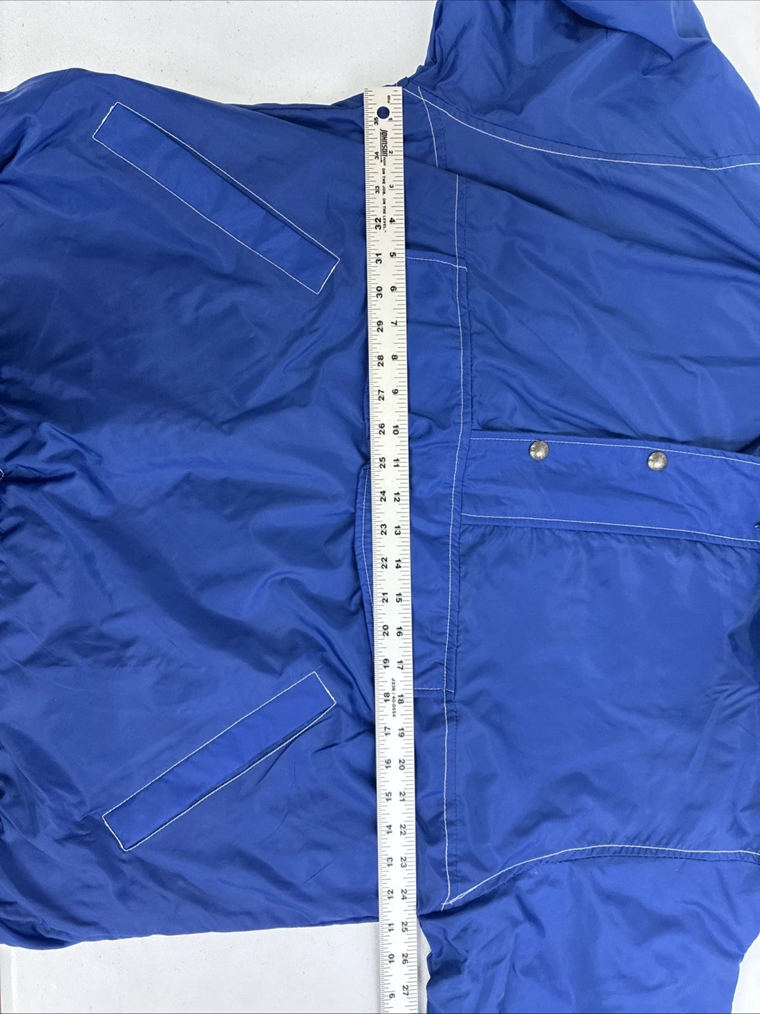 Gap Varsity Pullover Anorak Windbreaker Jacket Size Large Blue