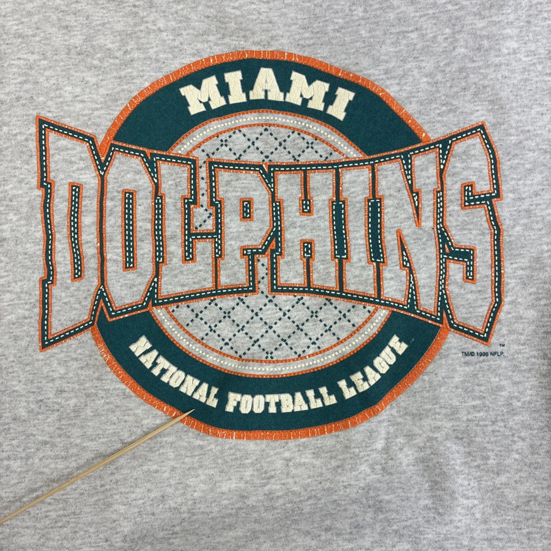 Vintage Miami Dolphins Sweatshirt Crewneck Size Large 90s NFL