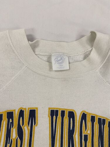 Vintage West Virginia Mountaineers Gator Bowl Sweatshirt Large 1989 80s NCAA