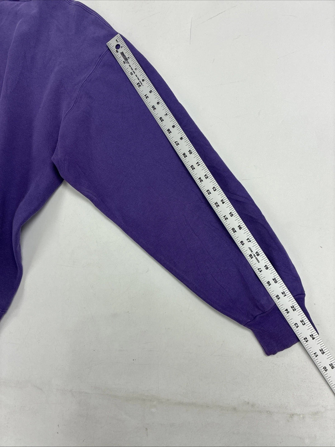 Vintage Champion Crewneck Sweatshirt Size XL Purple 80s