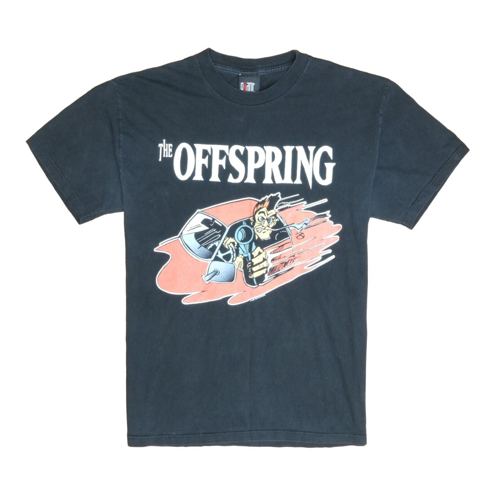 Vintage The Offspring Stupid Dumbshit Giant T-Shirt Size Large Band Tee  1998 90s