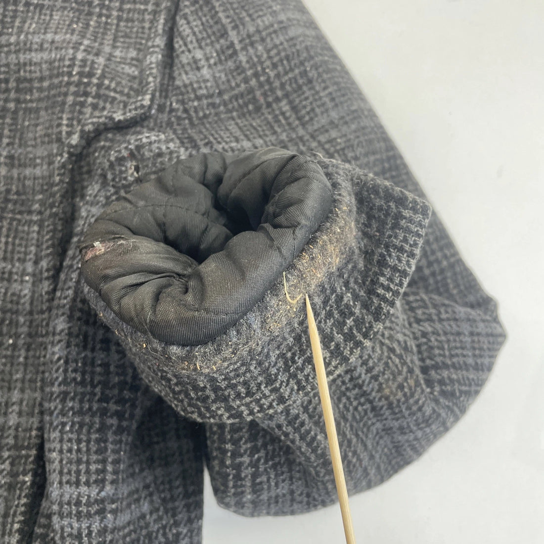 Vintage Wool Bomber Jacket Size Small Talon Zip 50s