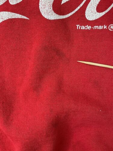 Vintage Coca Cola Crewneck Sweatshirt Size 50-52 Coke Promo