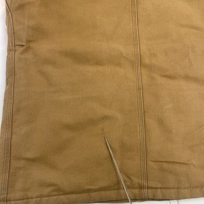 Carhartt Canvas Arctic Work Jacket Size Large Tall Brown