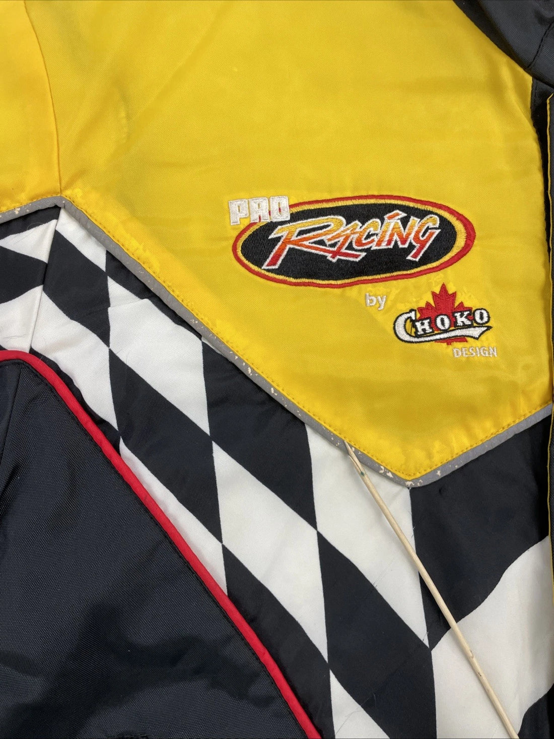 Vintage Choko Snowmobole Racing Jacket Size XL