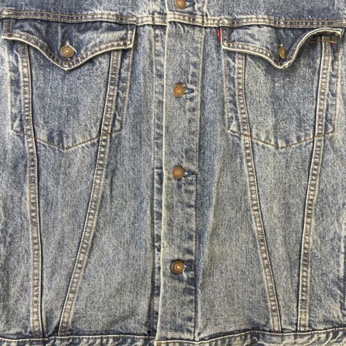 Vintage Levi's Denim Trucker Jacket Size XL 75525-0412