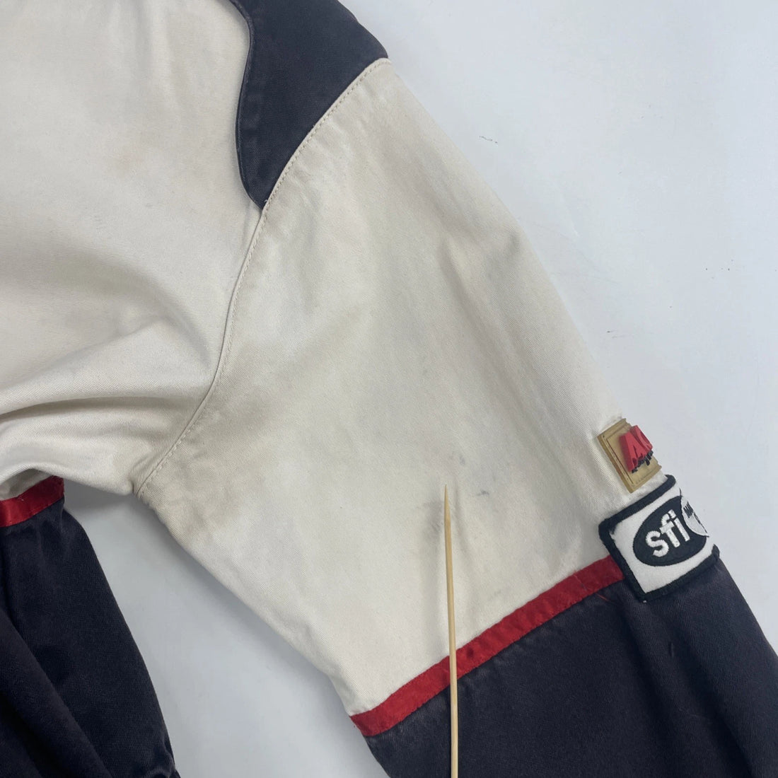 Vintage Ace Racing Jacket Size XL Patches