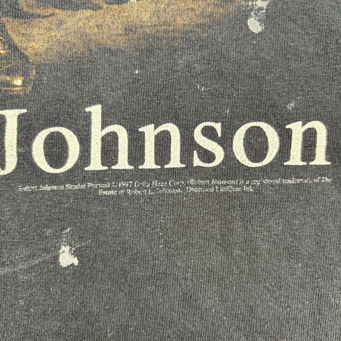 Vintage Robert Johnson King Of Delta Blues Singers T-Shirt Size XL
