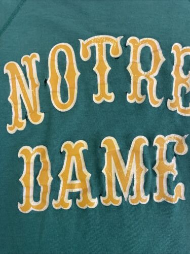 Vintage Notre Dame Fighting Irish Champion Sweatshirt Crewneck Large 80s NCAA