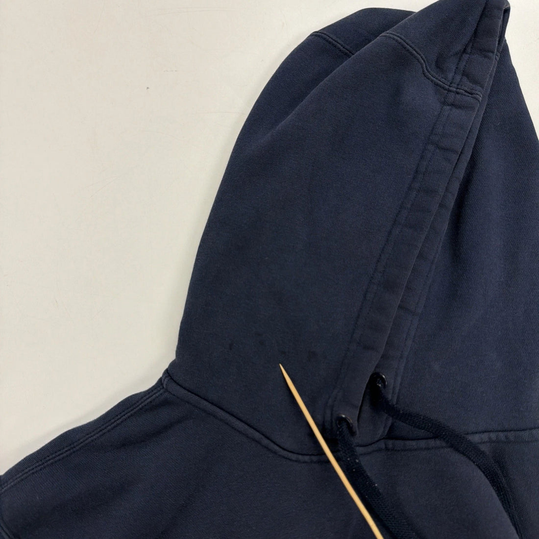 Nike Big Swoosh Sweatshirt Hoodie Size XL Blue
