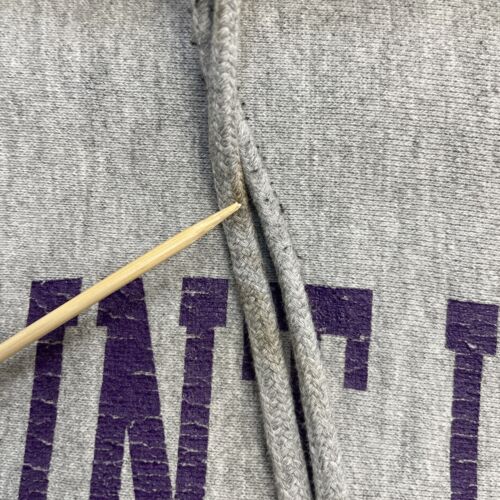 Vintage Mount Union Track Sweatshirt Hoodie Size Large