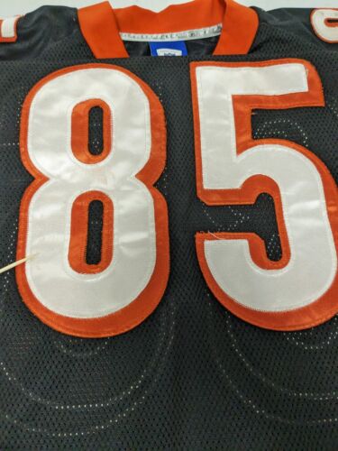 Vintage Cincinnati Bengals Chad Johnson Authentic Reebok Jersey Size 48 NFL