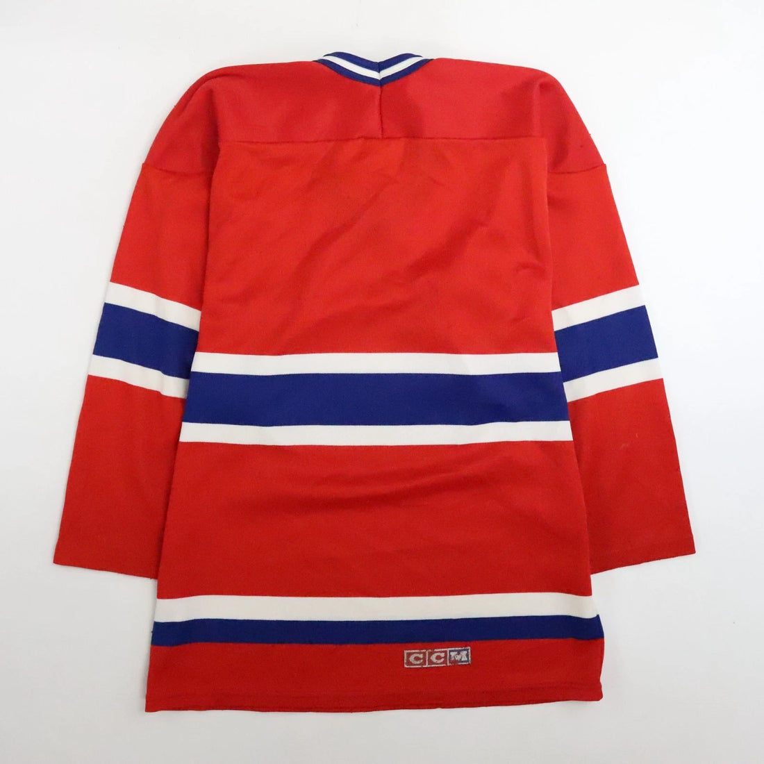 Vintage Montreal Canadiens CCM Maska Hockey Jersey Size Small NHL