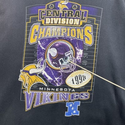 Vintage Minnesota Vikings Sweatshirt Crewneck Size XL 1998 90s NFL