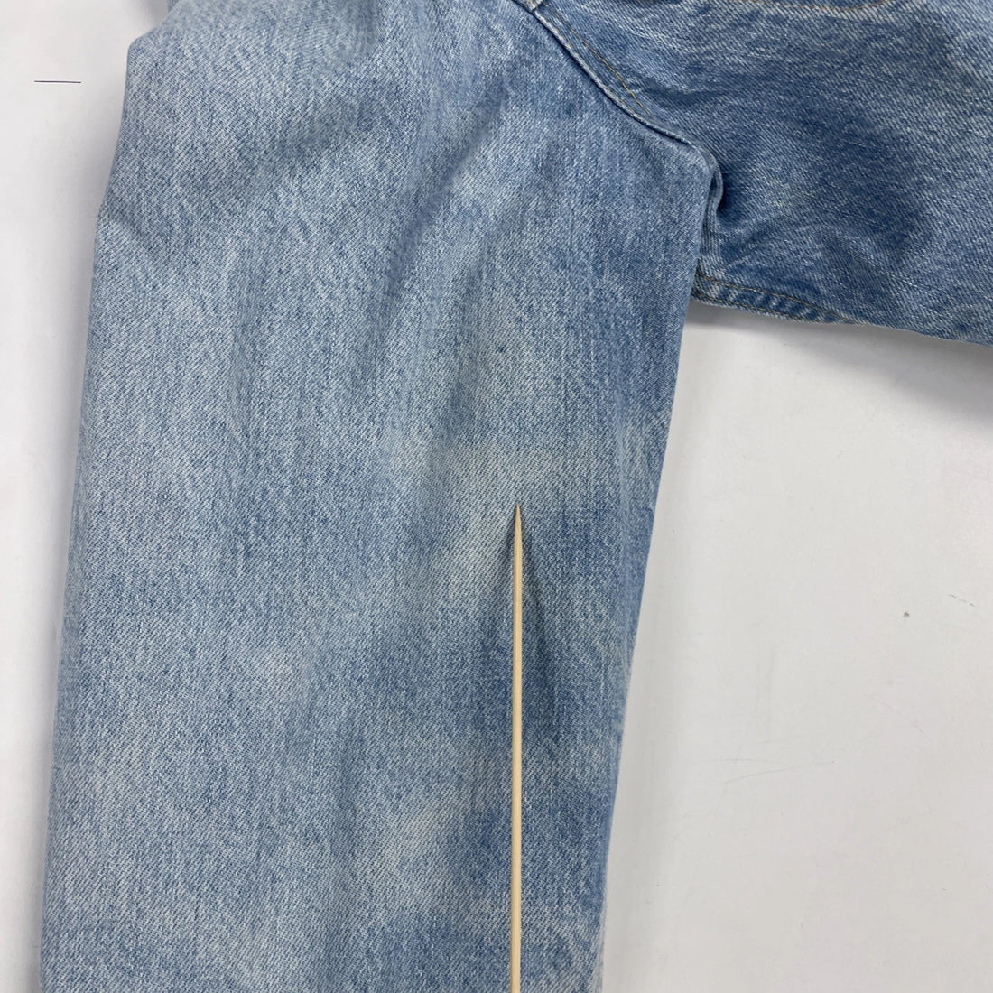 Vintage Lee Blanket Lined Denim Trucker Jacket Size 44 L