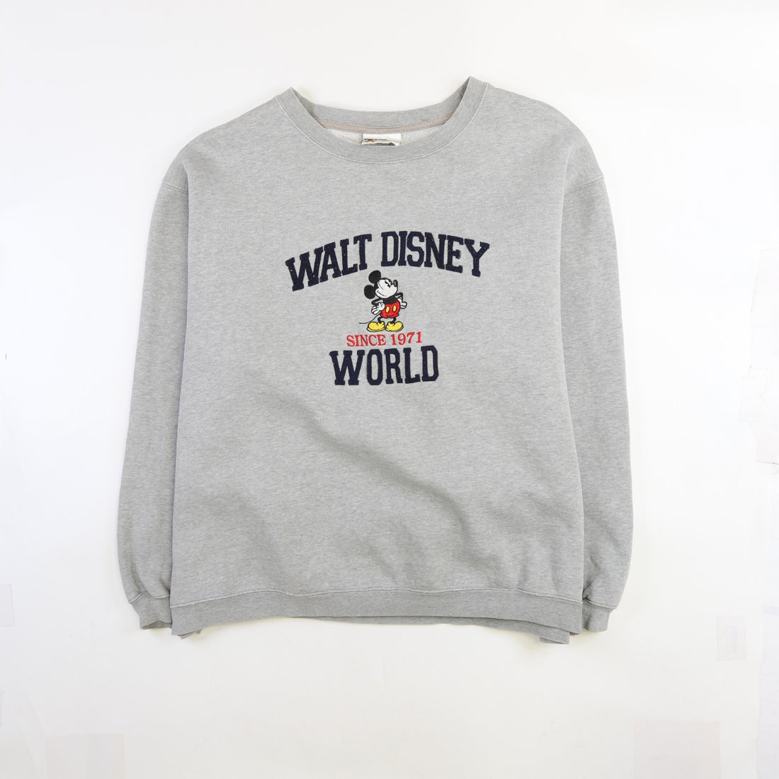 Vintage Mickey Mouse Walt Disney World Crewneck Sweatshirt Size Large