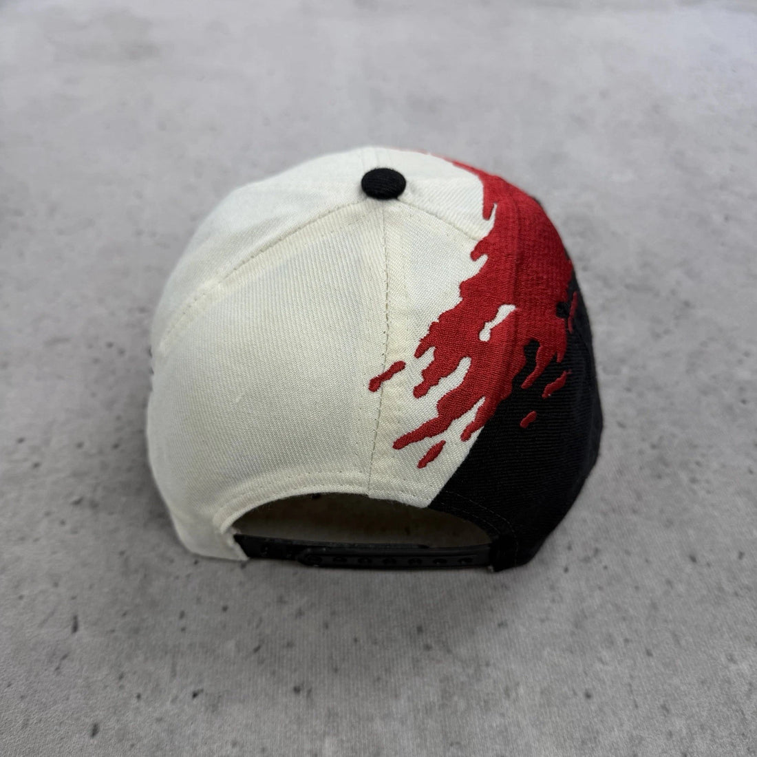Vintage Detroit Red Wings Splash Logo Athletic Snapback Hat Cap OSFA NHL