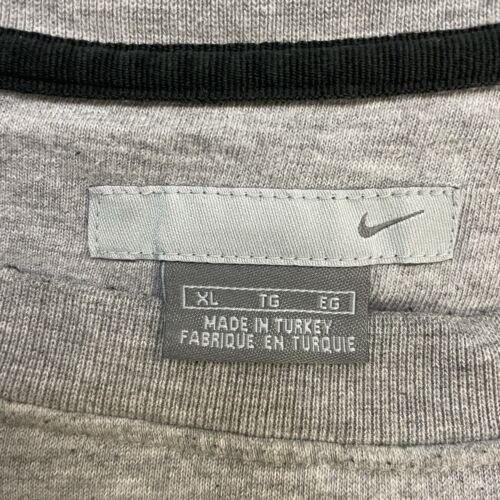 Vintage Nike Crewneck Sweatshirt Size XL Gray Embroidered Swoosh