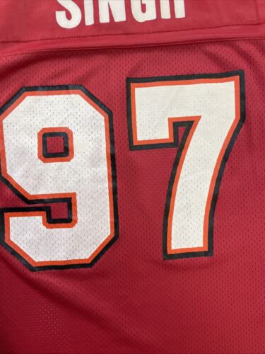 Vintage Tampa Bay Buccaneers Nike Jersey Size Large Red NFL