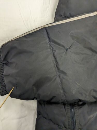 Adidas Puffer Jacket Size XL Black Insulated