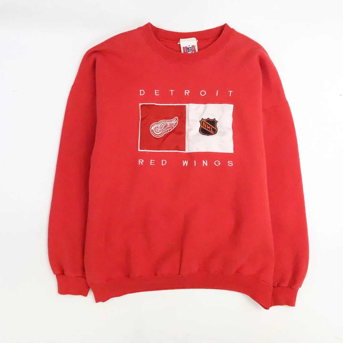 Vintage Detroit Red Wings Sweatshirt Crewneck Size Large NHL