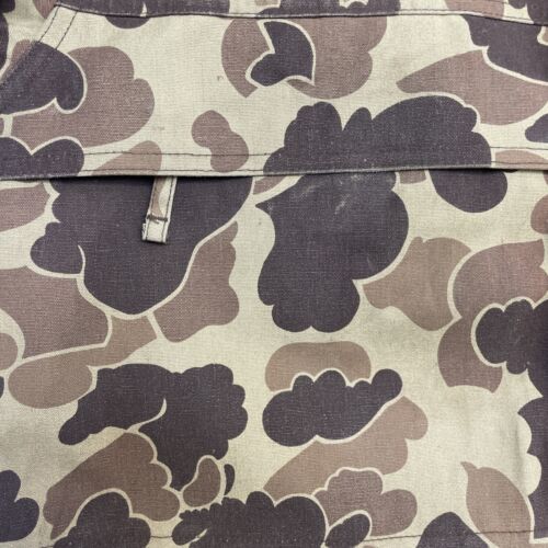 Vintage Cabela's Duck Camo Coat Jacket Size Medium Camoflauge