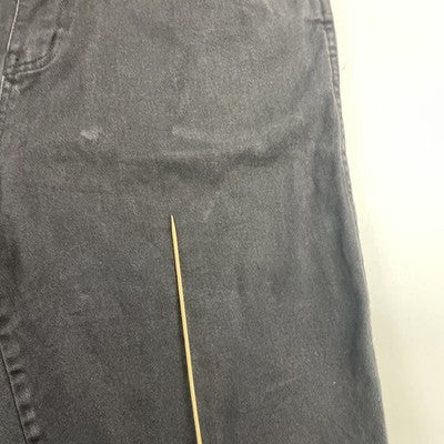 Vintage Royal Blue Baggy Denim Shorts Size 38 Black Y2K