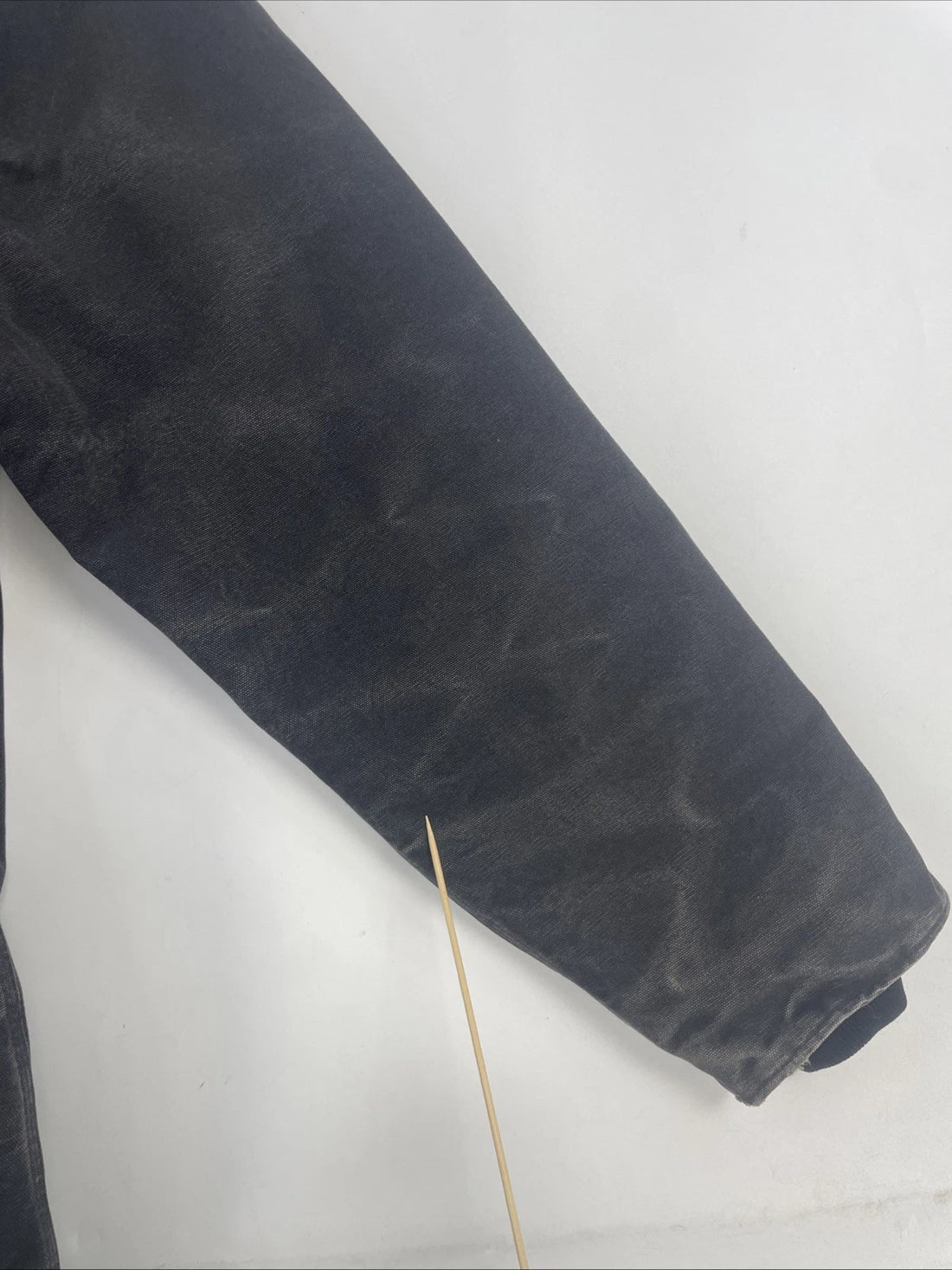 Carhartt Canvas Work Jacket Size XL Sherpa Lined C61 BLK