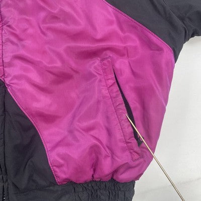 Vintage Polaris Snowmobile Racing Puffer Jacket Size XL 90s