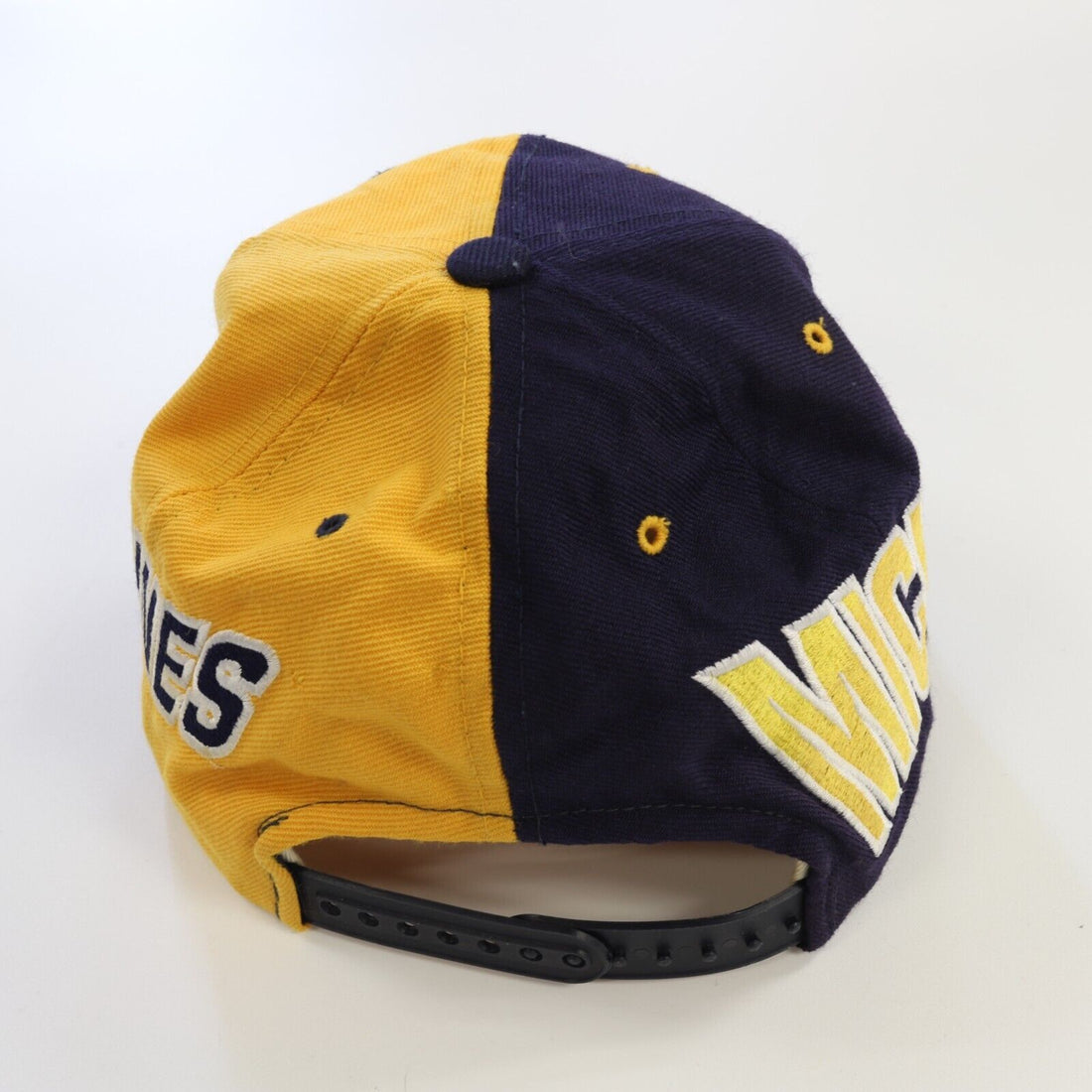 Vintage Michigan Wolverines Wool CCM Snapback Hat Cap OSFA 90s NCAA