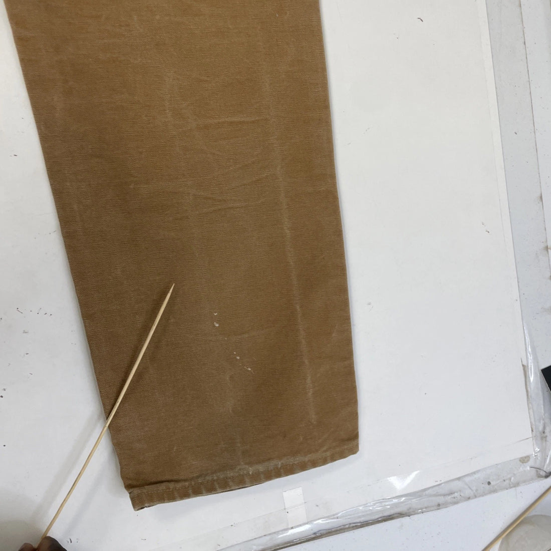 Carhartt Canvas Carpenter Work Pants 30 X 31 Brown