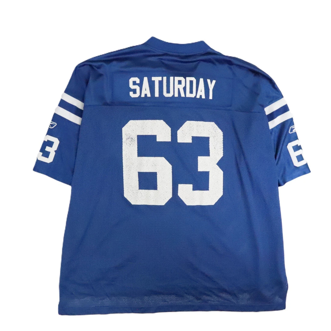 Vintage Indianapolis Colts Jeff Saturday Reebok Jersey Size 5XL NFL