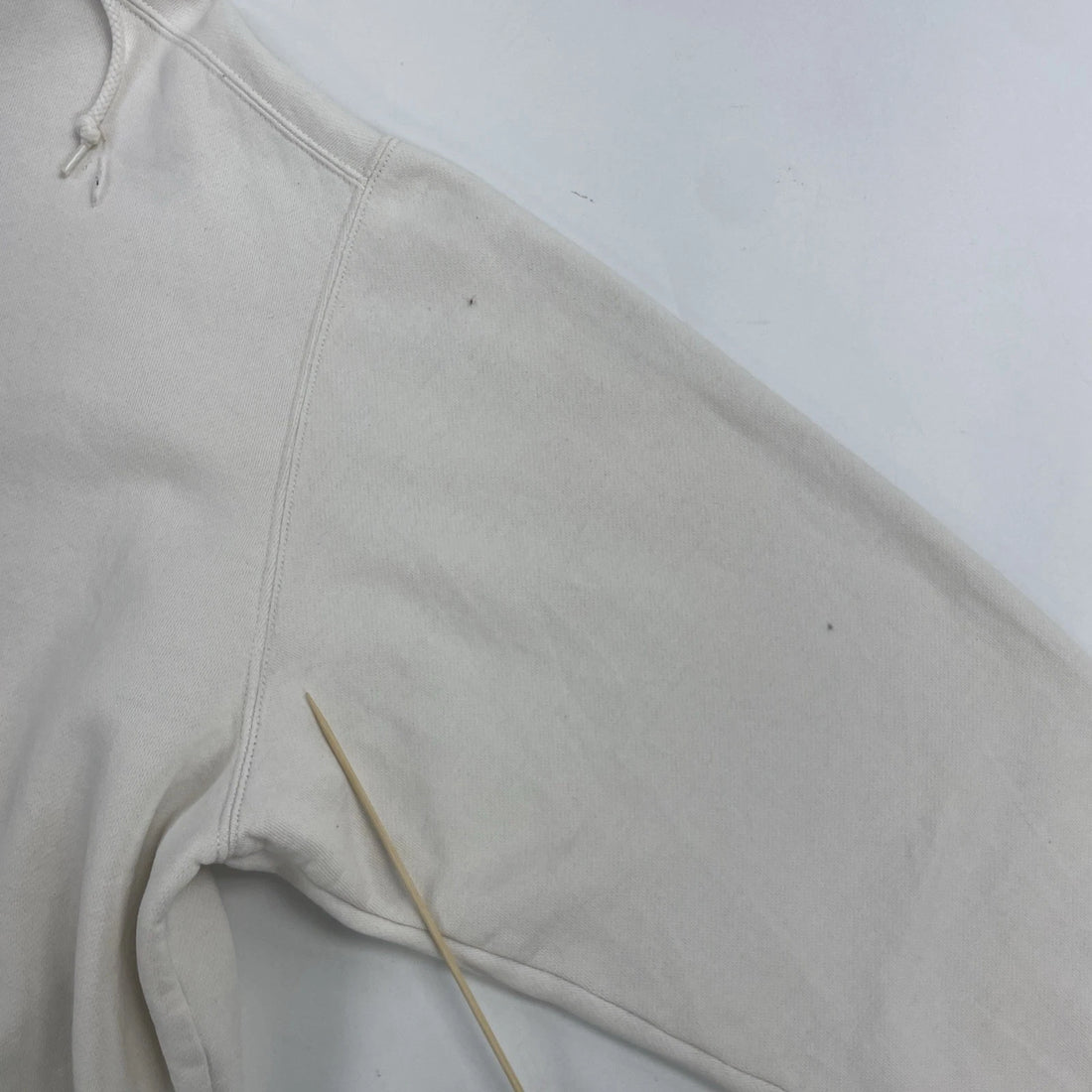 Vintage Nike Middle Swoosh Sweatshirt Hoodie Size XL White