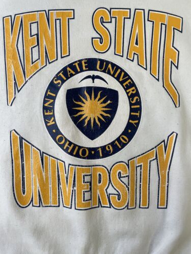 Vintage Kent State University Russell Athletic Crewneck Sweatshirt Large 90s