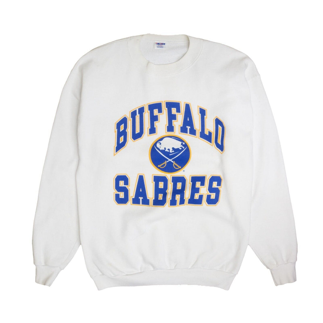 Vintage Buffalo Sabres Trench Sweatshirt Crewneck Size XL 90s NFL