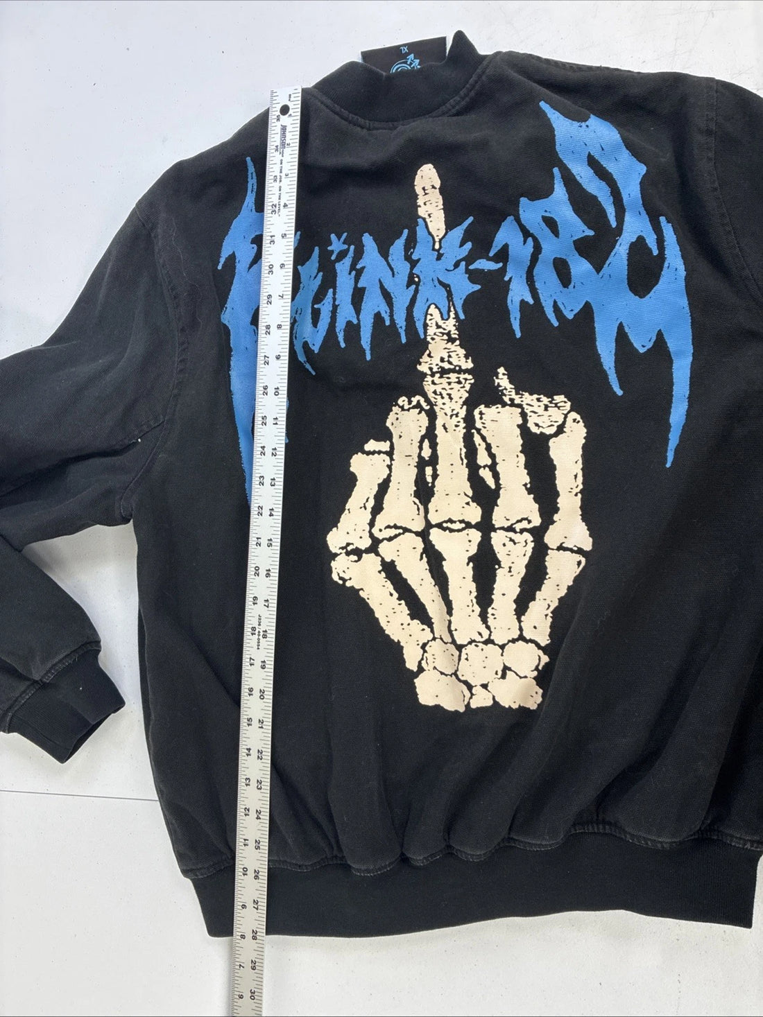Blink 182 Middle Finger Bomber Jacket Size XL 2024