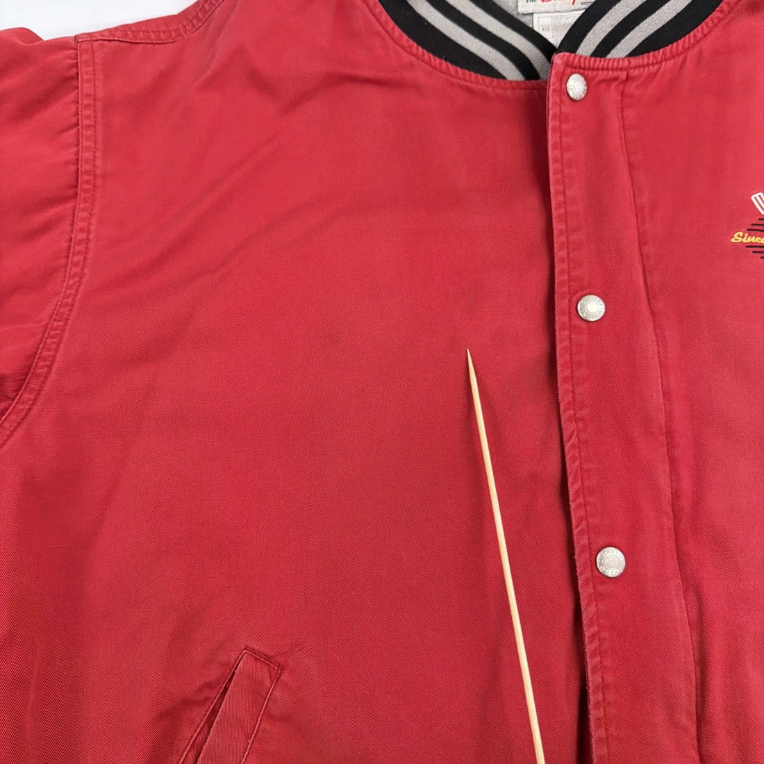 Vintage Mickey Mouse Often Imitated Never Equaled Disney Bomber Jacket Size XL