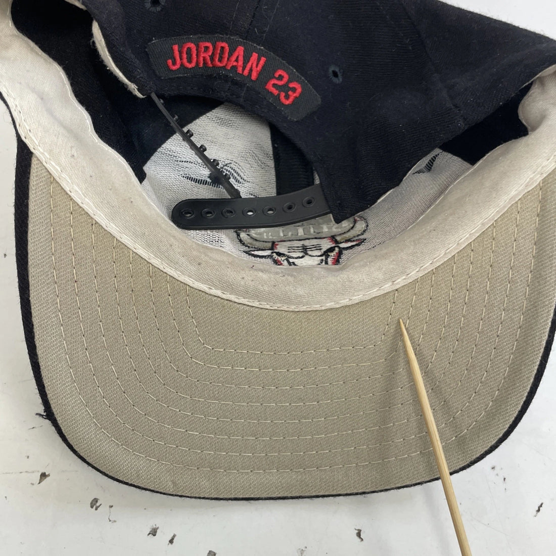 Vintage Chicago Bulls Michael Jordan Wool Snapback Hat Cap OSFA 90s NBA