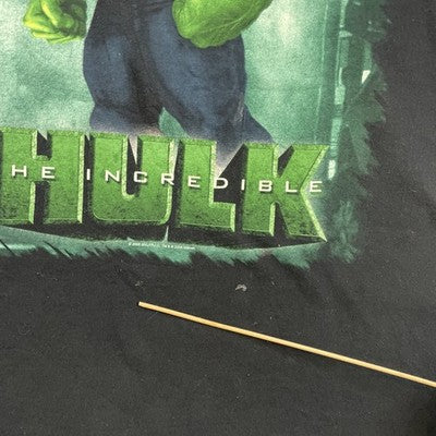 The Incredible Hulk Marvel T-Shirt Size XL 2008