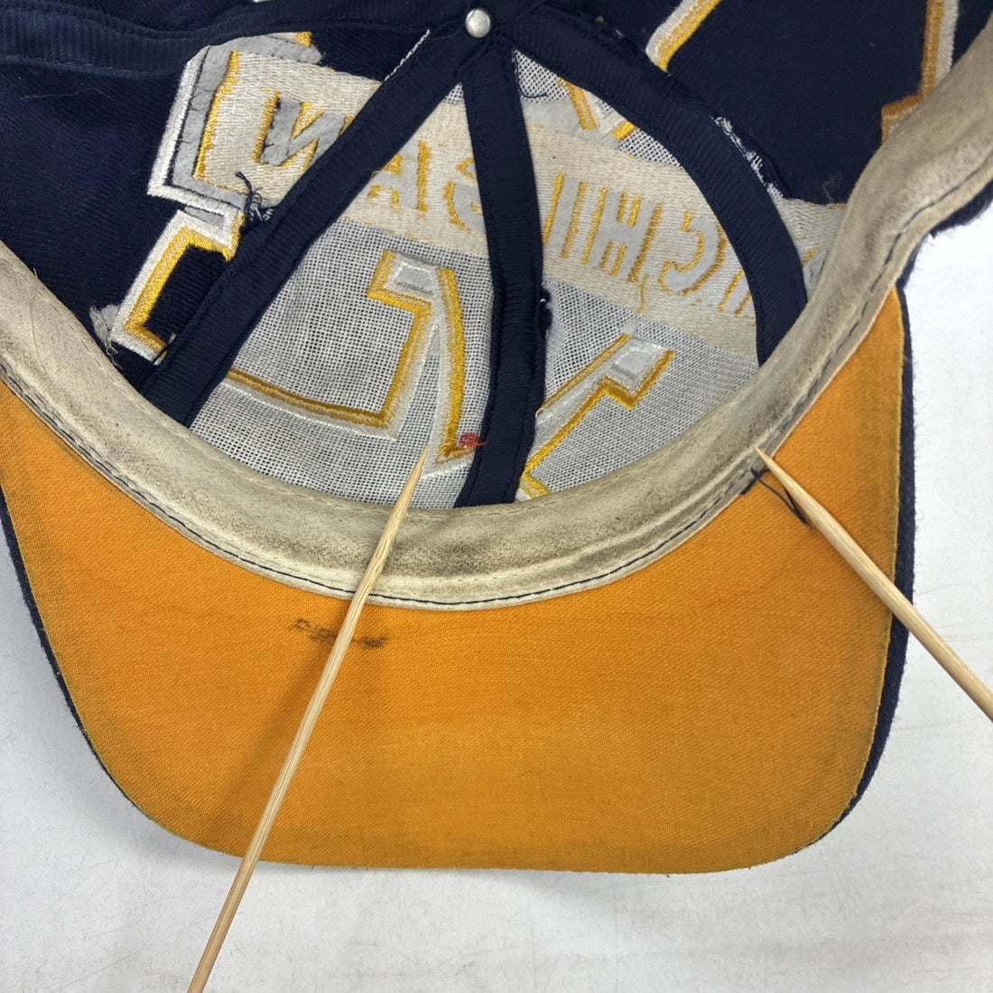 Vintage Michigan Wolverines The Game Wool Snapback Hat OSFA NCAA