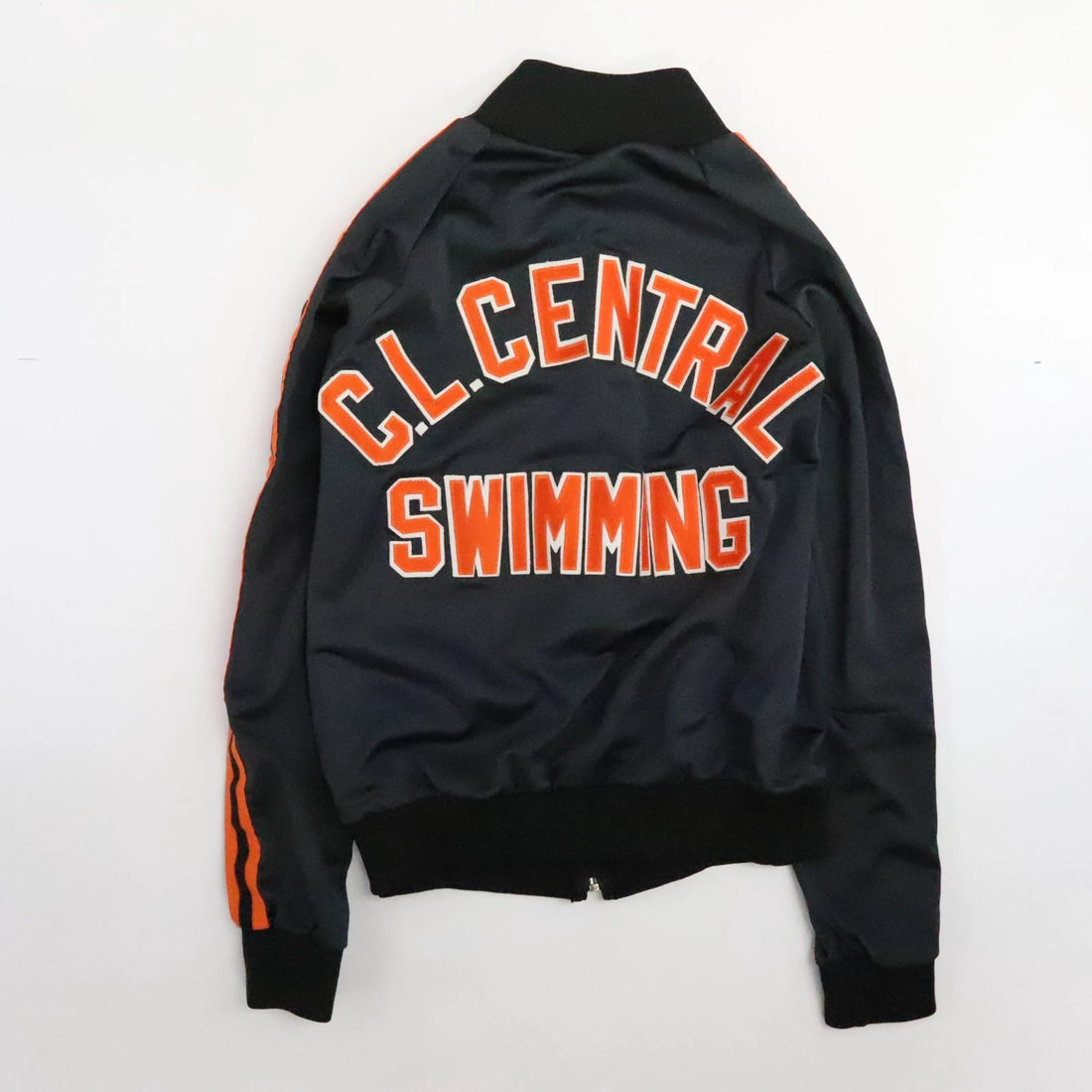 Vintage CL Central Swimming Track Jacket Size Large 80s