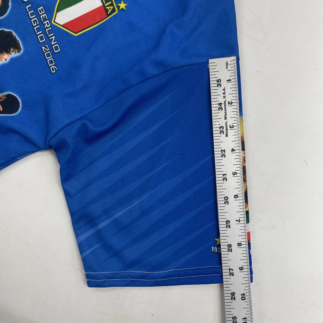 Italia Berlino 9 Luglio 2006 Campioni Del Mondo Soccer Football Jersey Large
