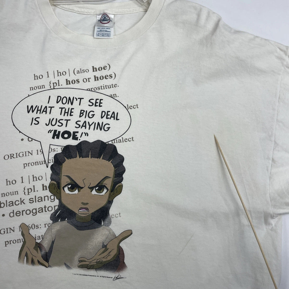 The Boondocks Riley Hoe T-Shirt Size 3XL TV Show Promo
