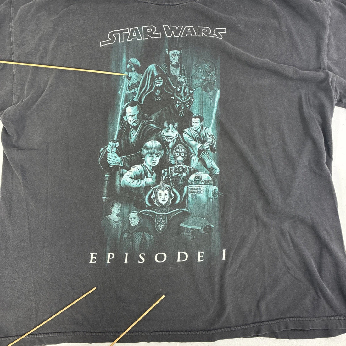 Vintage Star Wars Episode I T-Shirt Size XL
