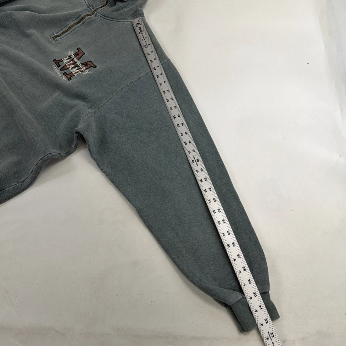 Vintage Miami Hurricanes 1/4 Zip Pullover Sweatshirt Size Large NCAA