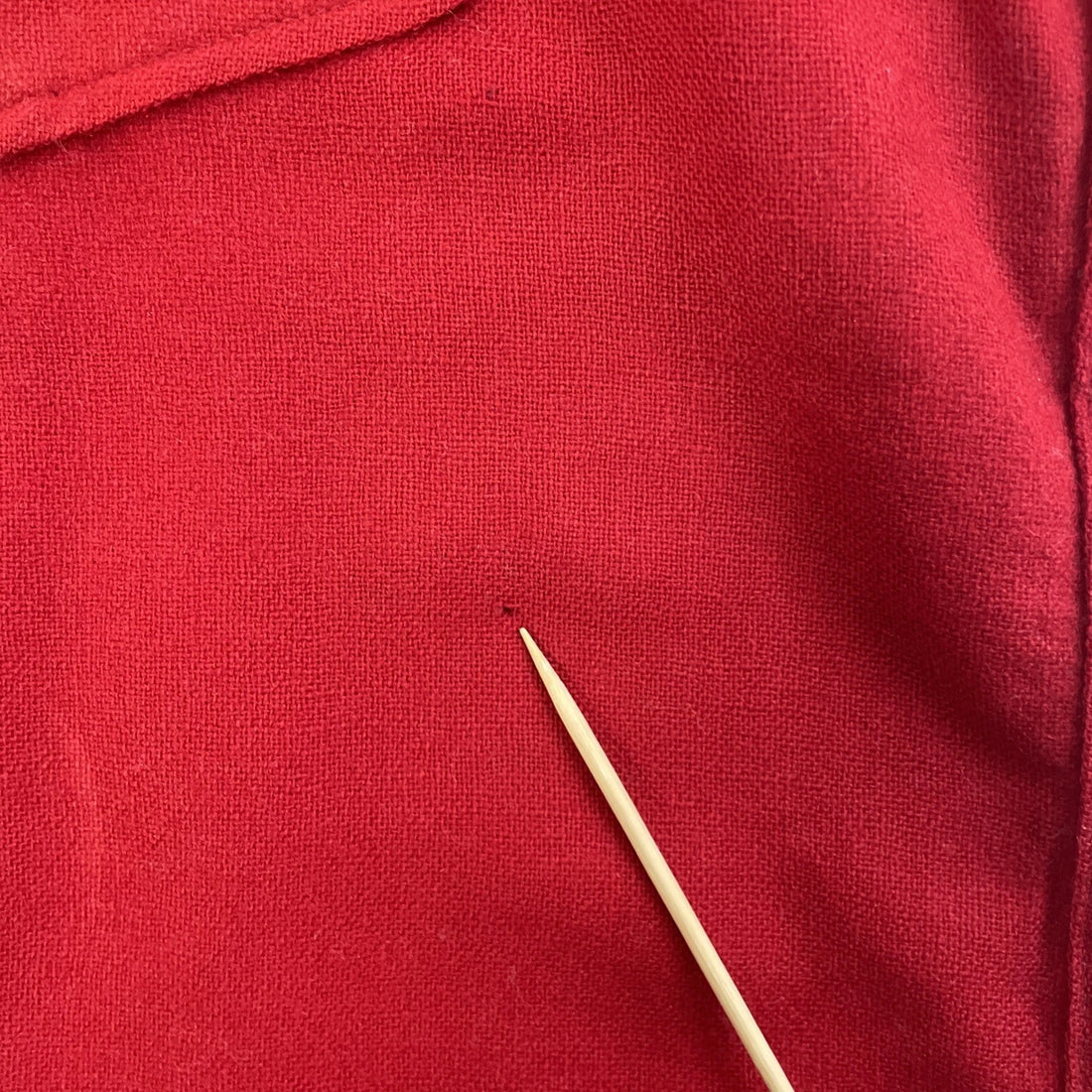 Vintage Pendleton Wool Button Up Shirt Size 17 1/2 Red