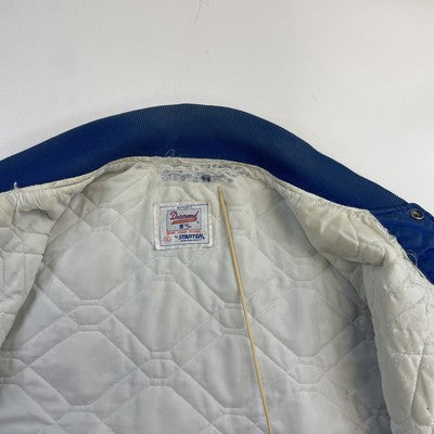 Vintage Chicago Cubs Starter Satin Bomber Jacket Size XL MLB