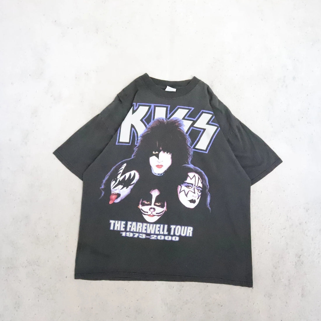 Vintage Kiss Legends Never Die Farewell Tour Band T-Shirt Size 2XL
