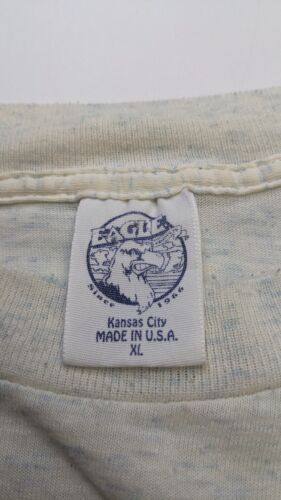 Vintage Bad Weather Map Parody T-Shirt Size XL Humor 1992 90s