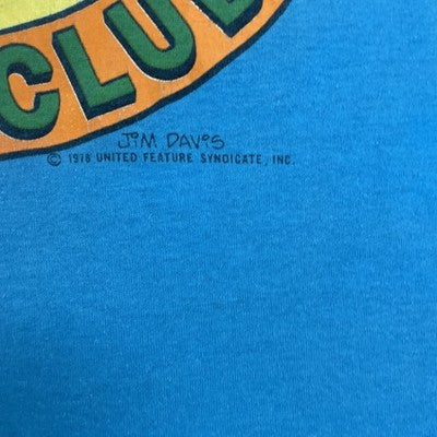Vintage Garfield Beach Club T-Shirt Size Large Cartoon 90s